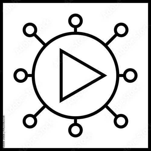 Streaming Service Icon Design