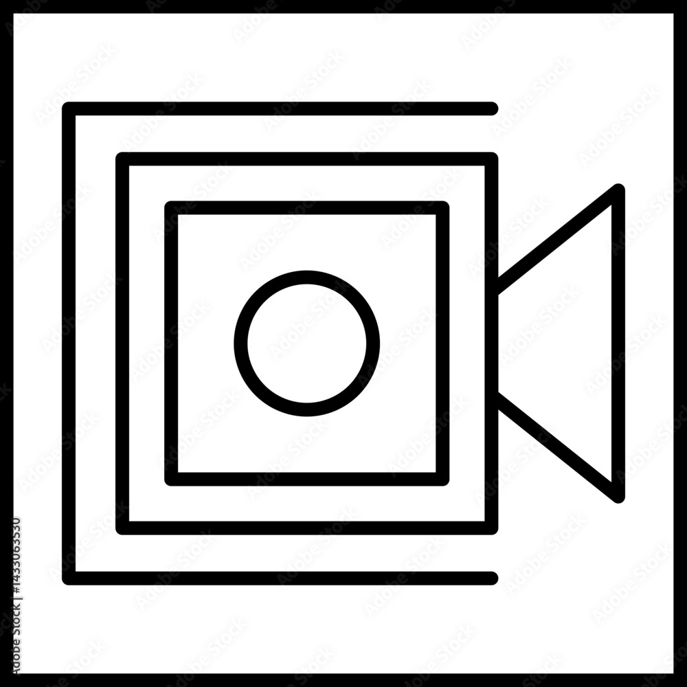 Camera Crew Icon Design Camera Crew Icon Design