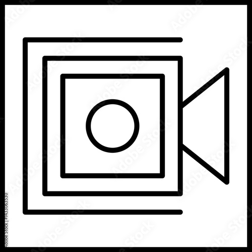 Camera Crew Icon Design