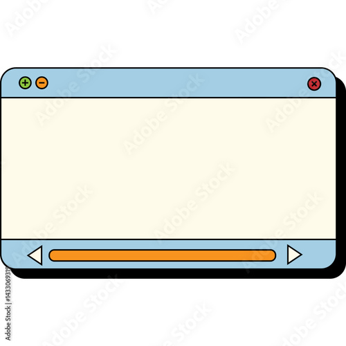 Retro UI Window
