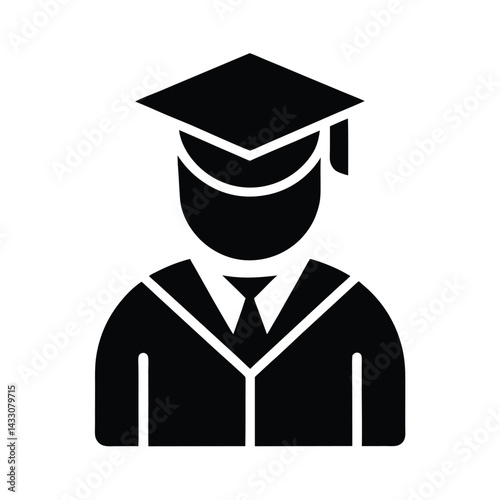 Teacher Vector Icon Representing Education