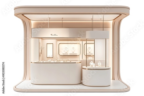 Sleek AR Jewelry Boutique with Virtual Try-On Feature photo
