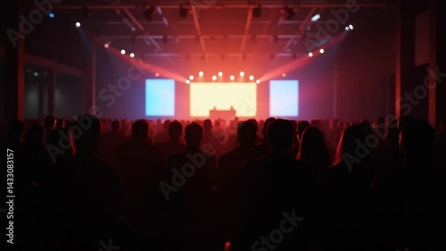 Wallpaper Mural An international business summit featuring diverse speakers and engaged audience in a grand conference hall	
 Torontodigital.ca