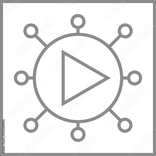 Streaming Service Icon Design