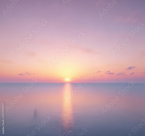 Soft pastel pink, blue, yellow gradient; fuzzy sunset effect ,  tone,  pink