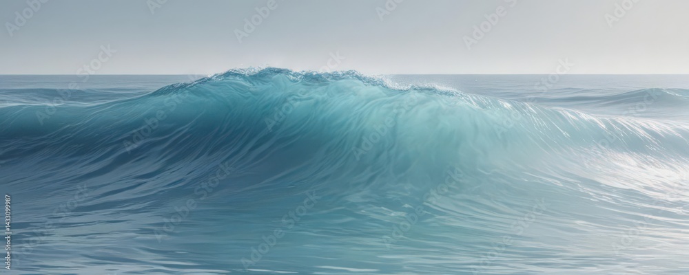Subtle blue watercolor washes create gentle, flowing waves , peaceful, abstract Subtle blue watercolor washes create gentle, flowing waves , peaceful, abstract