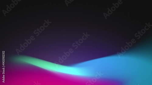 Blue Pink Wavy Gradient Background
