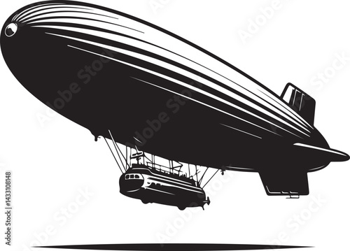 Airship vector