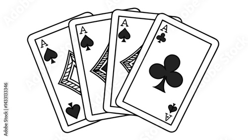 playing cards and poker chips