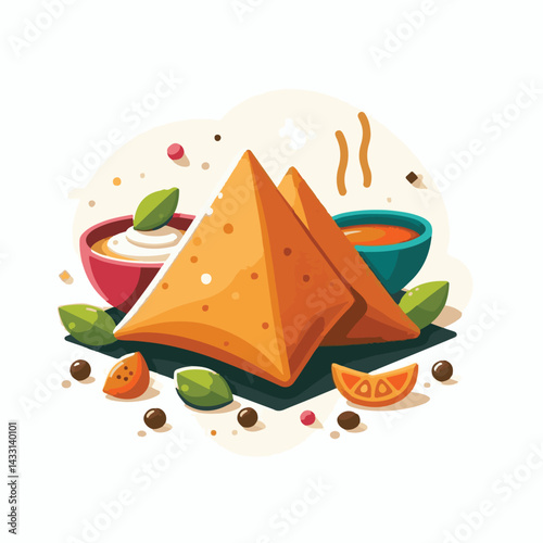 samosa, cuisine, delicious, indian, food, appetizer, fried, dish, traditional, crispy, asian, homemade, dinner, background, fresh, meal, snack, iftar, tasty, vegetable, meat, hot, isolated, ramadan, d