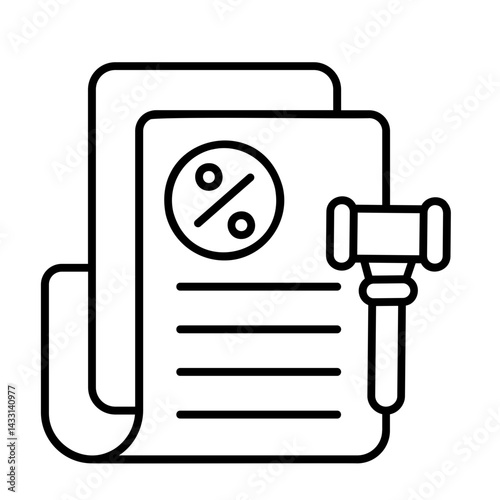 Tax Regulation Icon