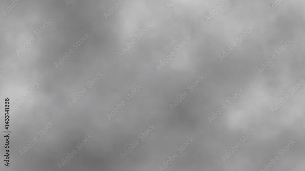 Gray black smoke dark horror 4k background in slow motion . white Gray Realistic fog animation, gray cloud effect, animated cloud mist overlay effect isolated. smoke clouds fog overlay.