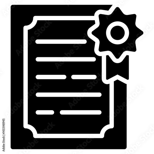 Certificate  Icon 