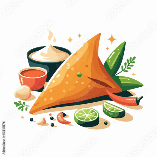 samosa, cuisine, delicious, indian, food, appetizer, fried, dish, traditional, crispy, asian, homemade, dinner, background, fresh, meal, snack, iftar, tasty, vegetable, meat, hot, isolated, ramadan, d