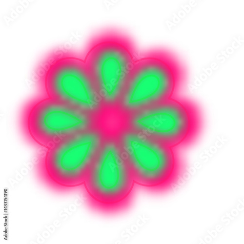 Gradient Flower