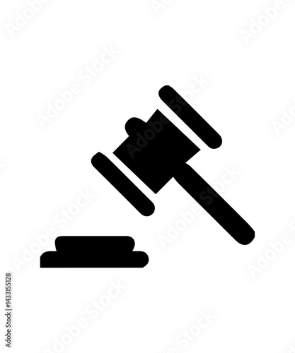 Judge gavel icon