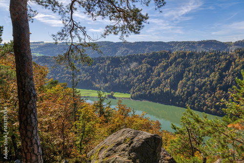 Obraz na płótnie Donau im Mühlviertel | Donauleiten w salonie