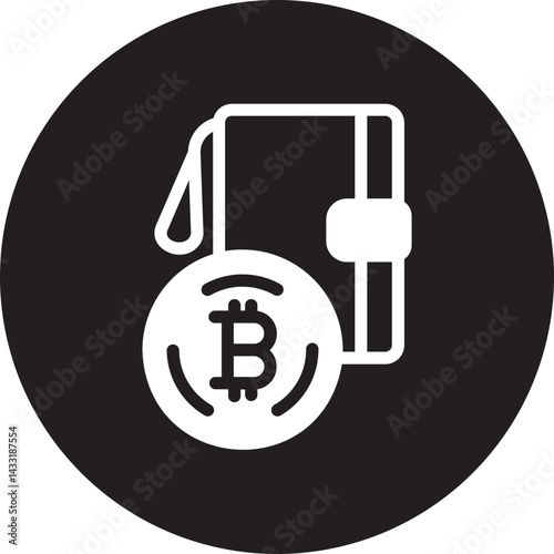 wallet glyph icon
