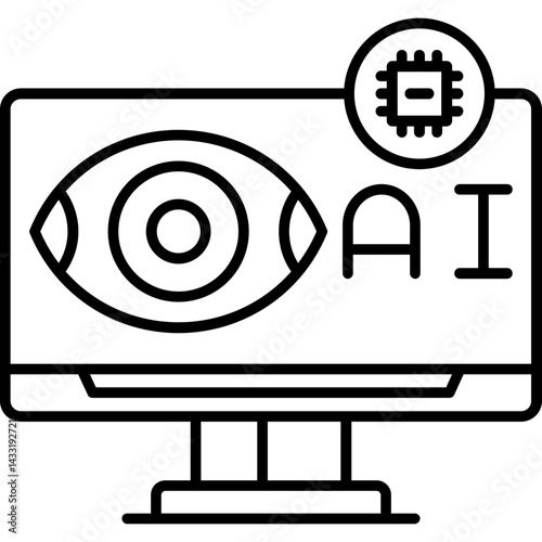 Computer Vision Icon