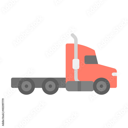 Transporter flat Icon. Transporter flat illustration