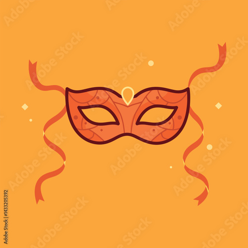 carnival mask vector