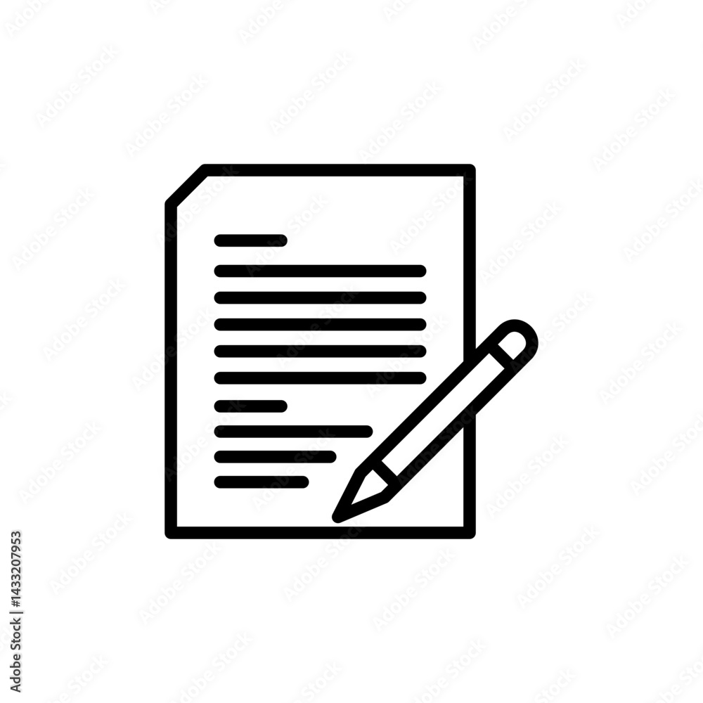 Edit file icon vector illustration web design element Edit file icon vector illustration web design element