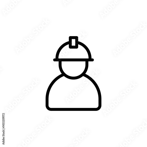 Labour icon vector illustration web design element
