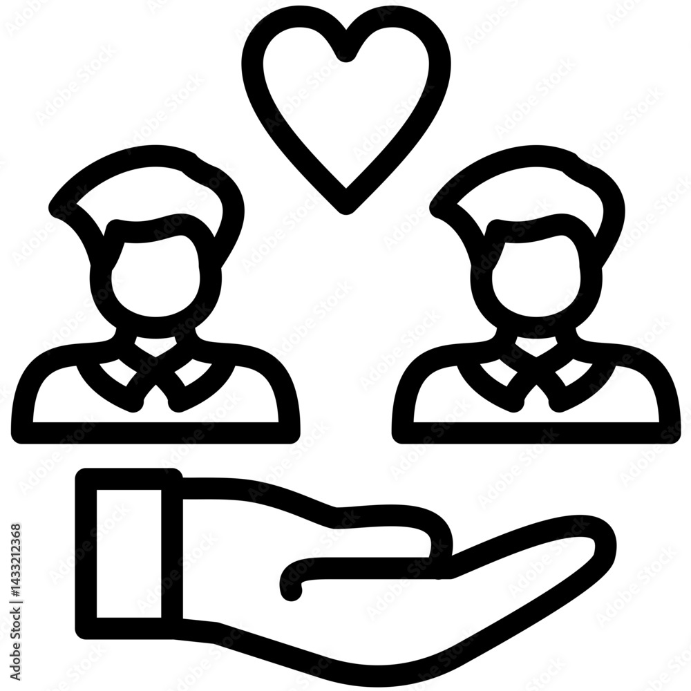 Kindness Icon Kindness Icon