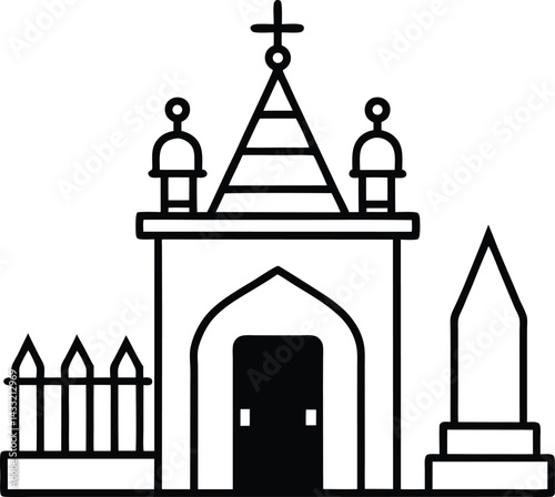 church in the morning