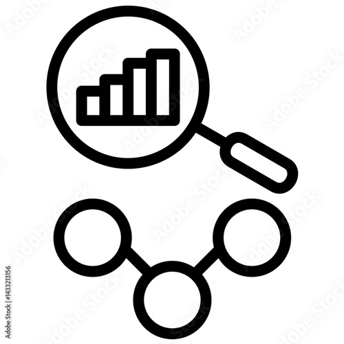 Competitor Benchmarking Icon