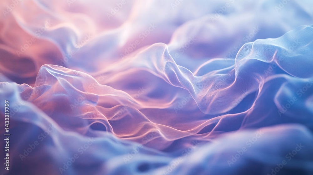 Obraz premium bouncing visual loop animating over a glass texture background