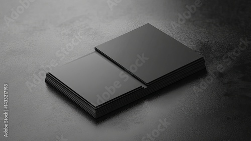 Showcase your designs with this metal business card mockup template.
 