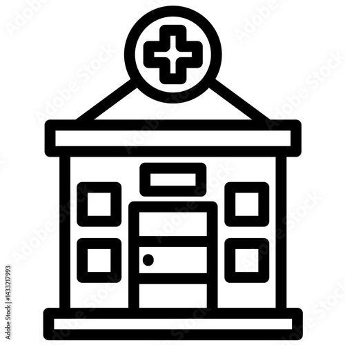 Health Clinic Icon