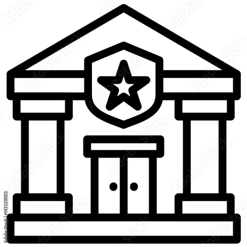 Police Station Icon