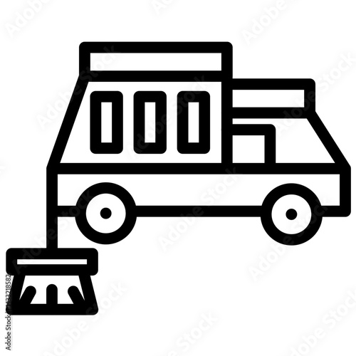 Street Sweeping Icon