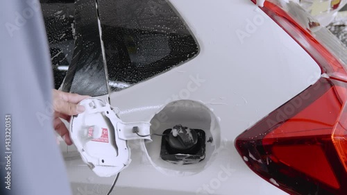 Wallpaper Mural Man Power Washing His Car In A Self Service Car Wash
 Torontodigital.ca