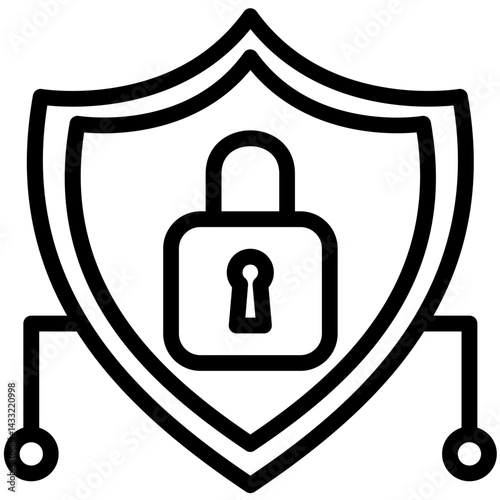 Digital Security Icon