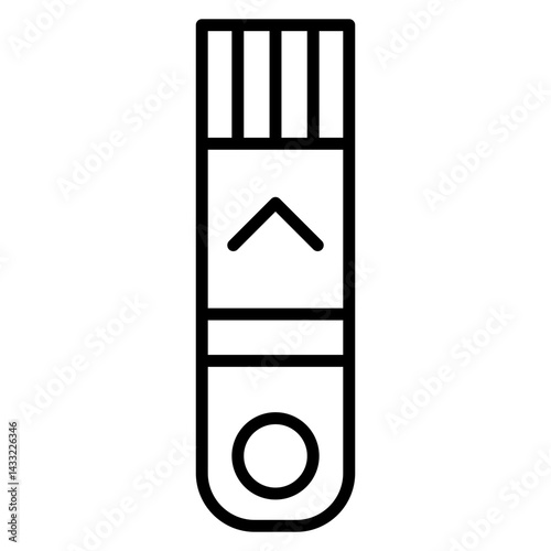 Blood Glucose Test Strips Icon