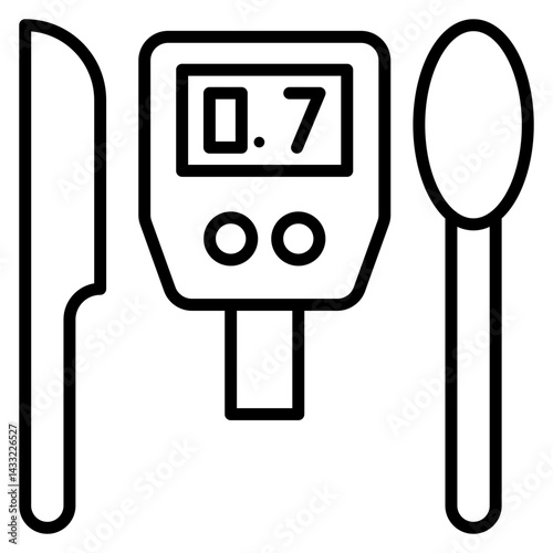 Diabetes Diet Icon