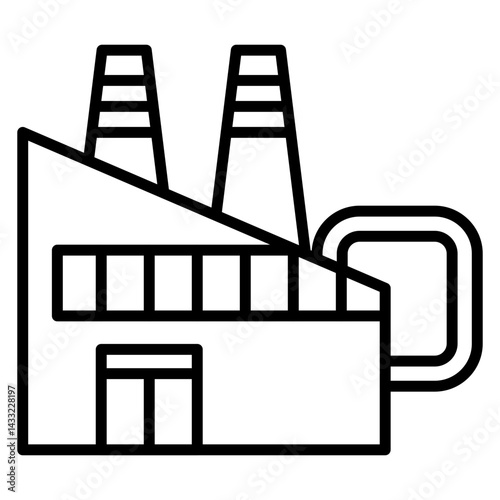 Processing Plant Icon