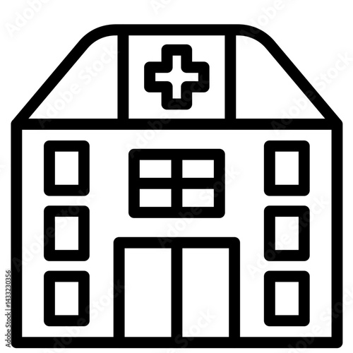 Healthcare Center Icon