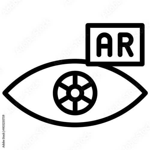 Ar Contact Lens Icon