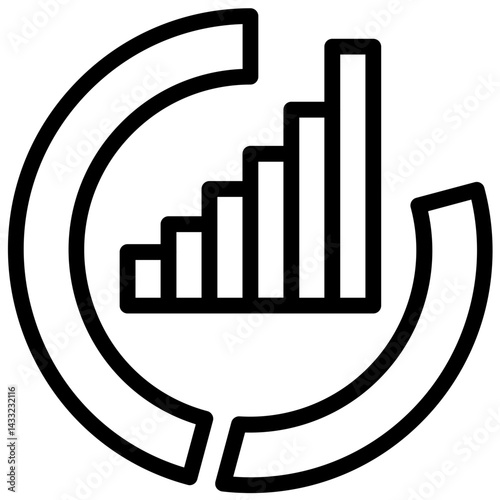 Data Segmentation Icon