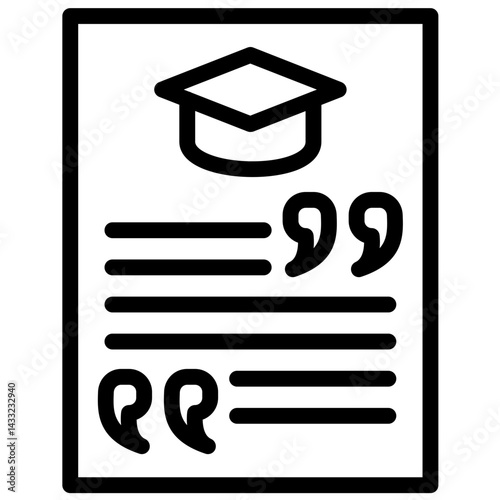 Citation Icon