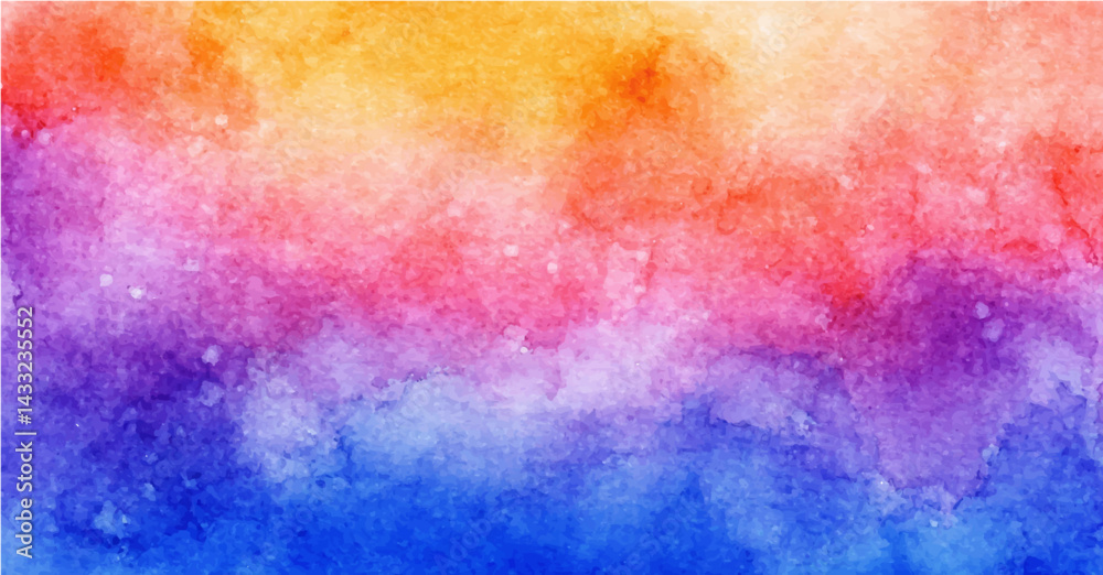 Watercolor gradient background