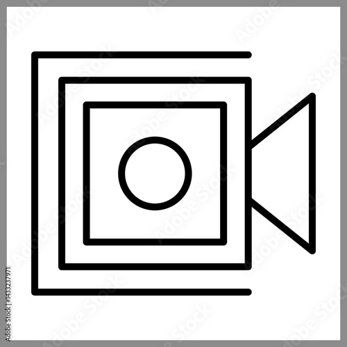 Camera Crew Icon Design