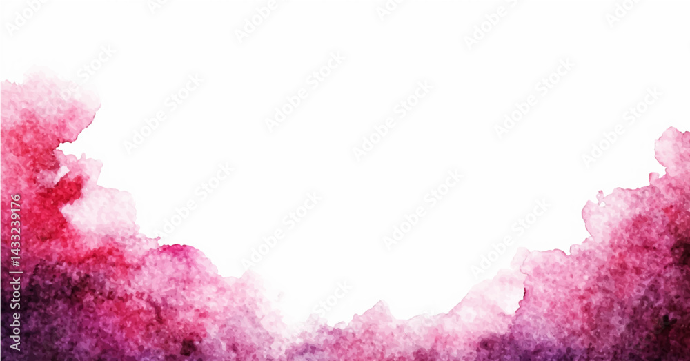 Fototapeta premium Abstract pink watercolor dot gradient Background