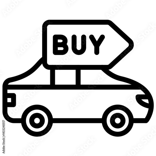 Buy a Car Icon