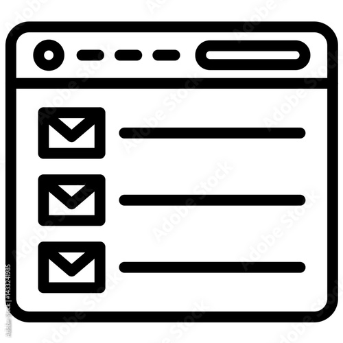 Email List Icon