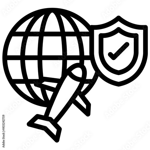 Travel Insurance Icon